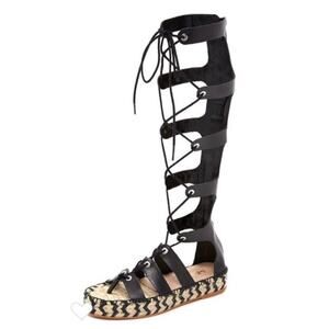 Loeffler Randall Sacha Gladiator Espadrille Sandals